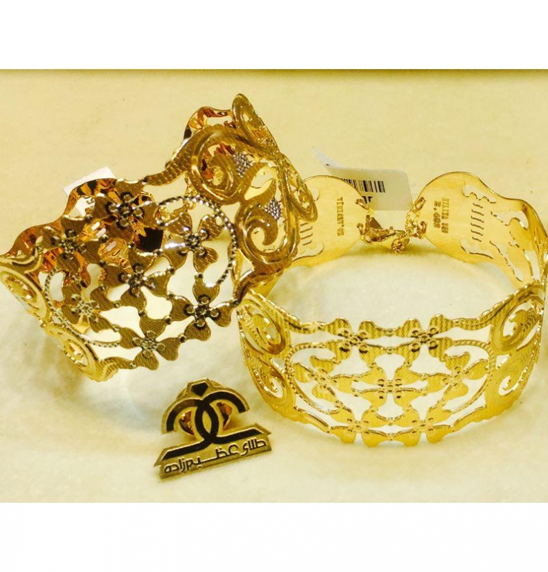 دستبند طلا توری مدل ايليا